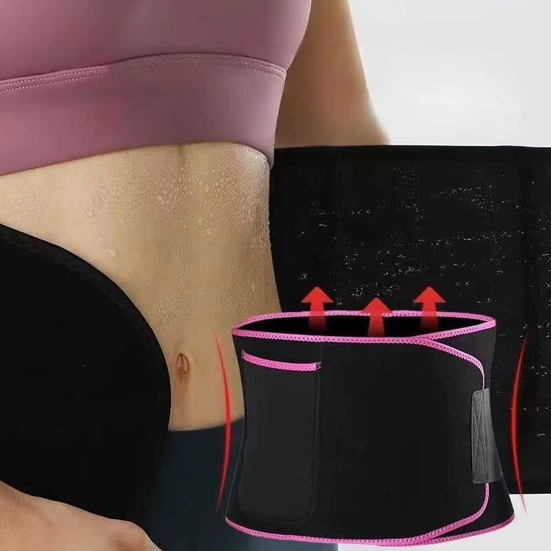 Sports Breathable Sweating Waist Sculpting Running Fat Burning Sweating Fitness Belt