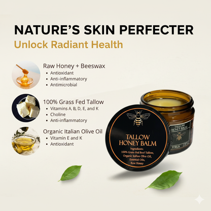 Organic Tallow Honey Moisturizing Cream