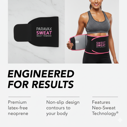 Paravax Sweat Band Waist Trainer Belt ™